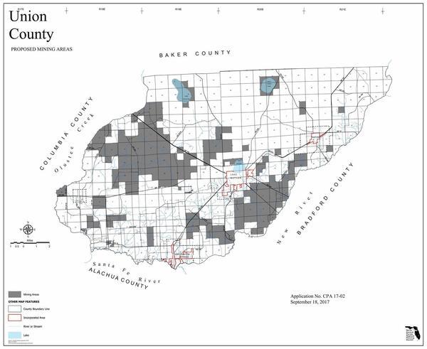 Proposed Mining Areas, APplication CPA 17-02, 2017-09-18