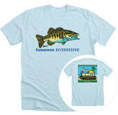 Suwannee Riverkeeper Suwannee Bass t-shirts